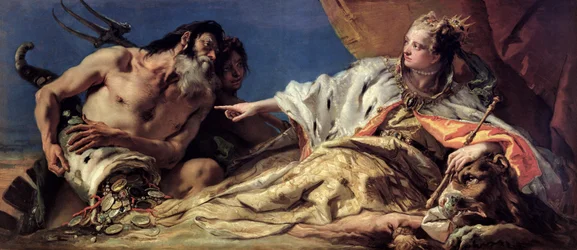 Neptune Offering Gifts to Venice